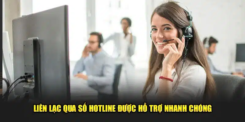 Liên lạc qua số hotline được hỗ trợ nhanh chóng tại nhà cái Hello88