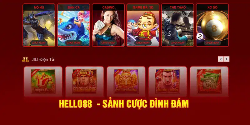 Hell88 - Sảnh cược đình đám